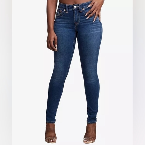 True Religion Jennie Curvy Skinny Size 26 NWT - Picture 1 of 7